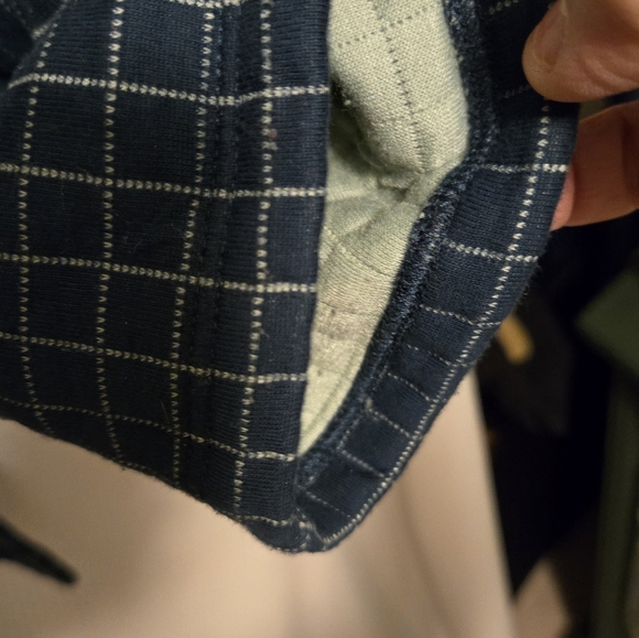 Ruby Rd. Women's Blue Checkered Jacket - Picture 4 of 5